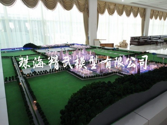 寶塔石化沙盤模型